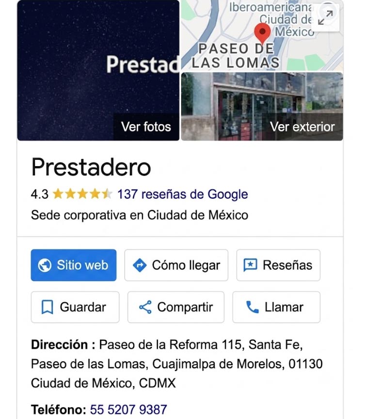 Prestadero Opiniones